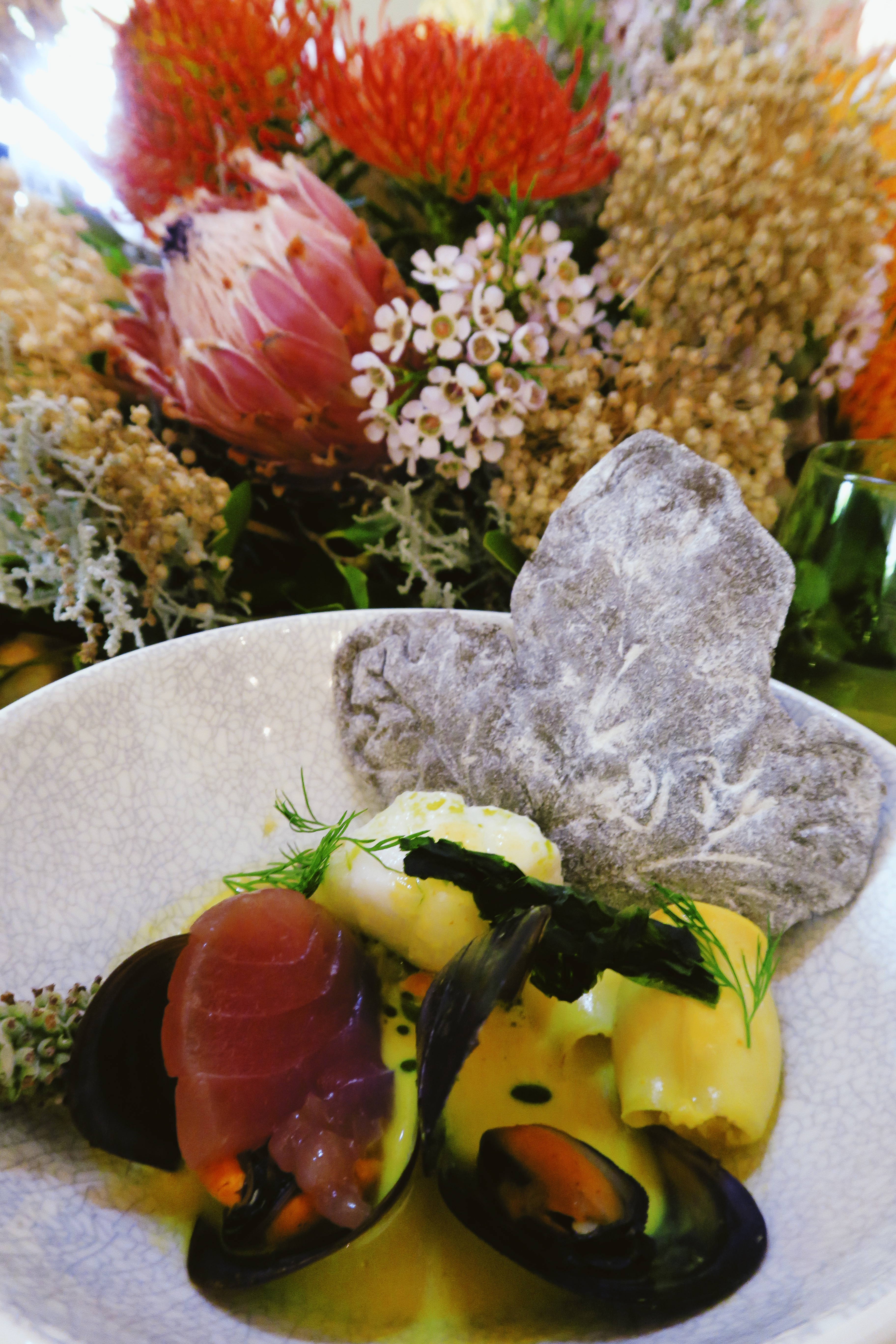 Fynbos-inspired modern Cape Winelands luncheon at La Motte