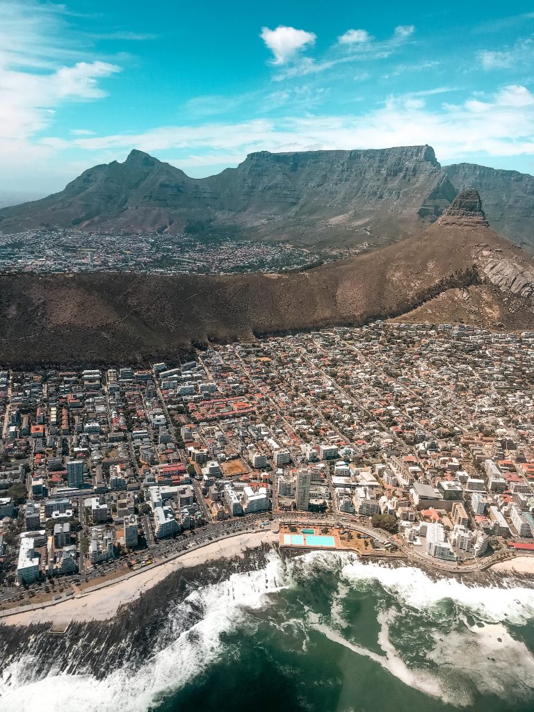 A helicopter tour with Cape Town Helicopters