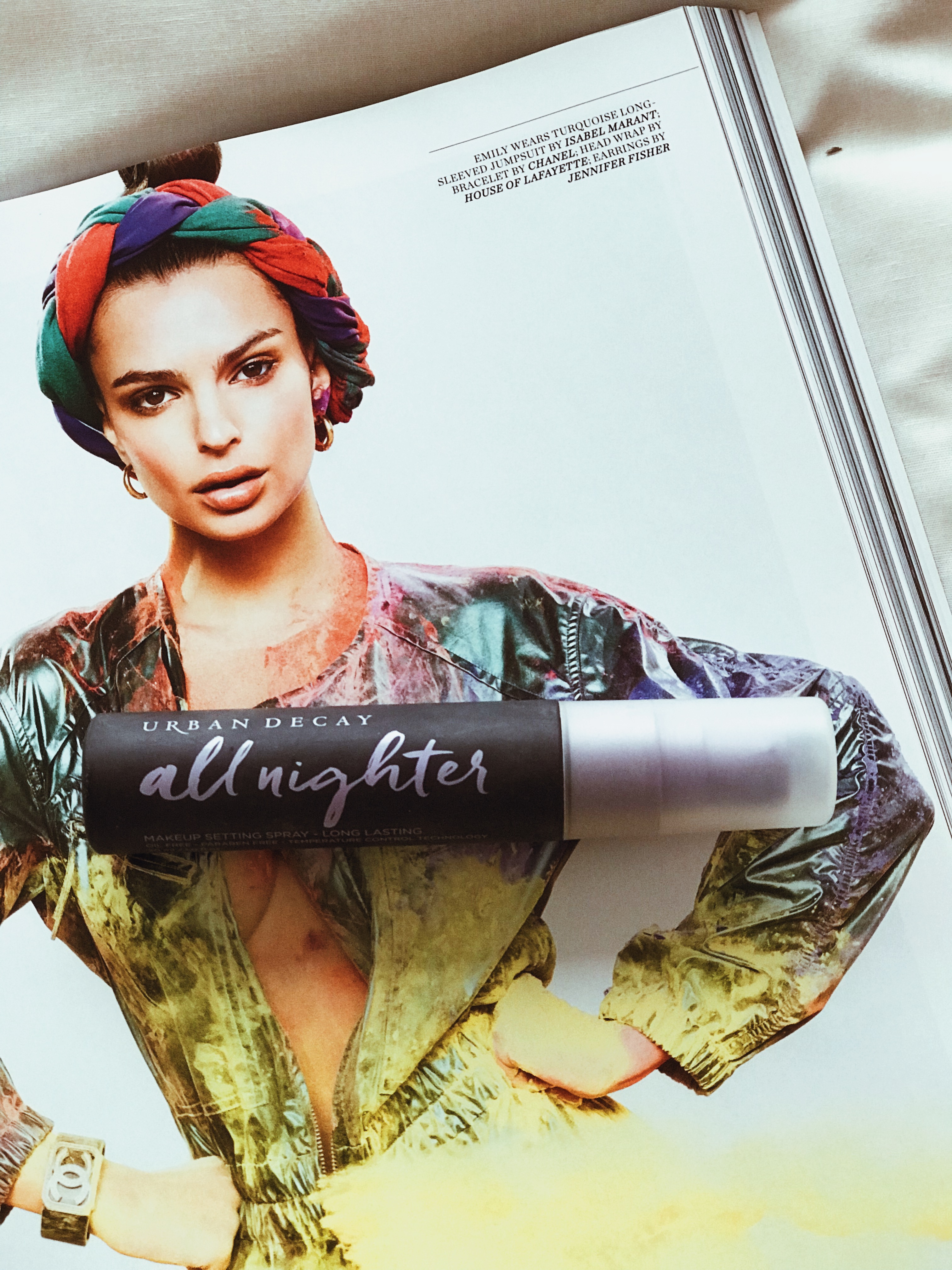 LorindasWorld Urban Decay All Nigher Makeup Setting Spray